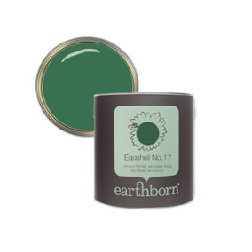 Earthborn Eggshell No. 17 Hobby Wood, eco friendly water based wood work and trim paint, 2.5L