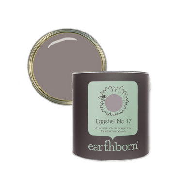 Earthborn Eggshell No. 17 Inglenook, eco friendly water based wood work and trim paint, 750ml