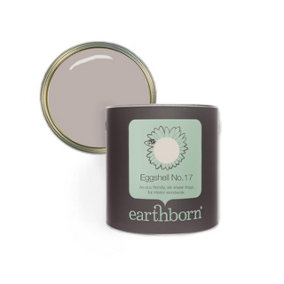 Earthborn Eggshell No. 17 Paw Print, eco friendly water based wood work and trim paint, 750ml