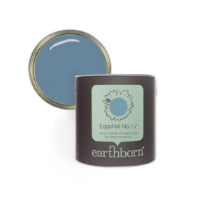 Earthborn Eggshell No. 17 Polka Dot, eco friendly water based wood work and trim paint, 2.5L