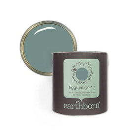 Earthborn Eggshell No.17 Splashing, eco friendly water based wood work and trim paint, 2.5L