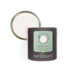 Earthborn Eggshell No. 17 Wood Smoke, eco friendly water based wood work and trim paint, 2.5L