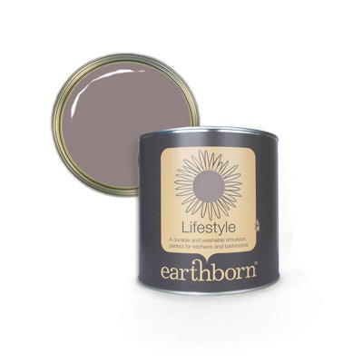 Earthborn Lifestyle Inglenook, durable eco friendly emulsion paint, 2.5L DIY at B&Q