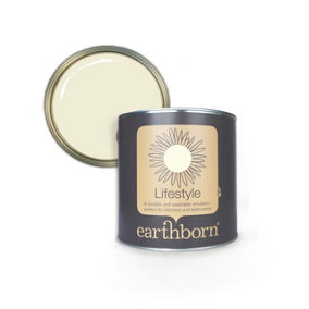 Earthborn Lifestyle Lemony, durable eco friendly emulsion paint, 5L