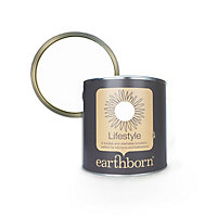 Earthborn Lifestyle White, durable eco friendly emulsion paint, 2.5L