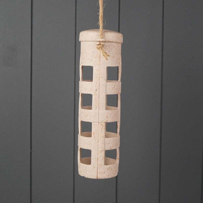 Earthy Sustainable Chaff Suet Ball Bird Feeder