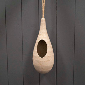 Earthy Sustainable Hanging Rooster Pouch - Chaff