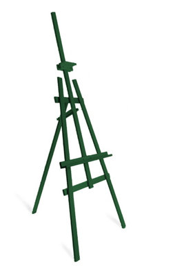 Easel 1800MM HIGH Display Pine Wood Canvas Picture Holder - Green