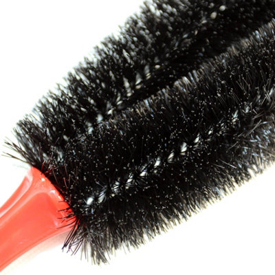 Easigear 100 pcs Car Alloy Wheel Brush Cleaning Soft Non- Scratch Bristles Clean Motorcycle Bike - 5