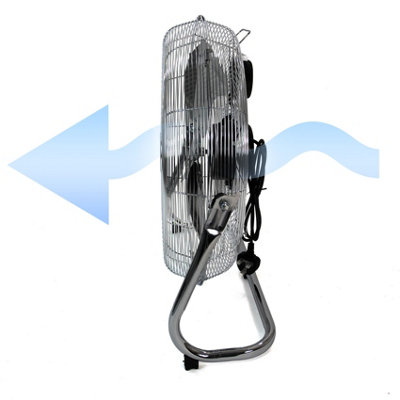 Easigear 20in High Velocity Floor Fan Air Cooling for Gym Home Industrial Workshop - 7