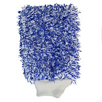 Easigear Car Washing Glove Microfiber Sponge Clean Dust Scrub Polish Glove 2pcs
