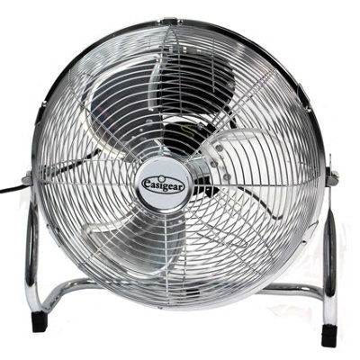 Easigear Electric Metal Floor Fan 12inch High Velocity for Gym Industrial Home Workshop