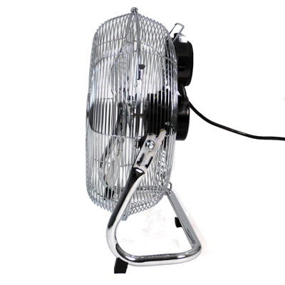 Easigear Electric Metal Floor Fan 12inch High Velocity for Gym Industrial Home Workshop - 3