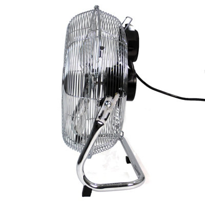 Easigear Electric Metal Floor Fan 12inch High Velocity for Gym Industrial Home Workshop