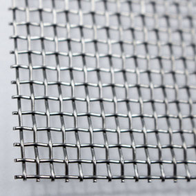 Easigear Stainless Steel Woven Wire Mesh Filter Grading Count 8 15cmx15cm