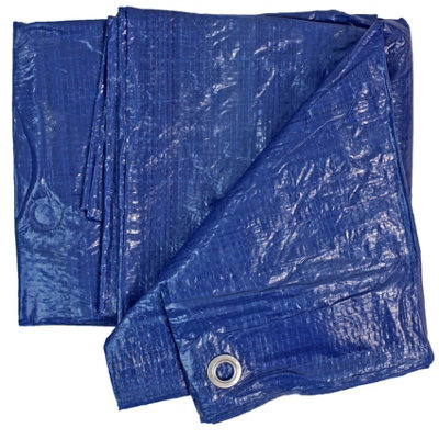 Easigear Tarpaulin Waterproof Cover / Ground Sheet 2m x 3m
