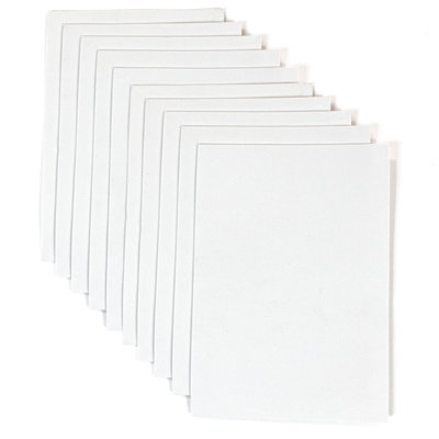 Easimat A4 EVA Foam Craft Sheets Kids Arts Project DIY in White 2mm thick