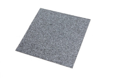 Greatmats Surface Stitch Commercial Carpet Tiles | Heavy Duty Carpet Squares | 24x24 inch | Tufted Patterned Loop | Color: Various Gray & Tan Tones