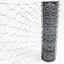 Easipet Galvanised Chicken Wire Mesh Fencing/Netting for Rabbit Fence Garden 50mm x 90cm x 50m (22g)