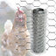 Easipet Galvanised Chicken Wire Mesh Fencing/Netting for Rabbit Fence Garden 50mm x 90cm x 50m (22g)