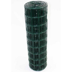 Easipet Galvanised PVC Coated Wire Mesh Fencing 90cm x 25m