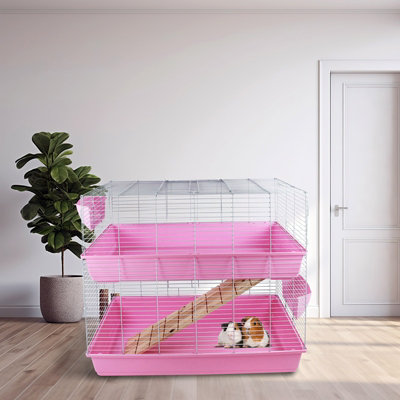 Pink bunny outlet hutch