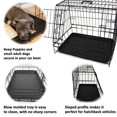 Angled 2024 dog crate