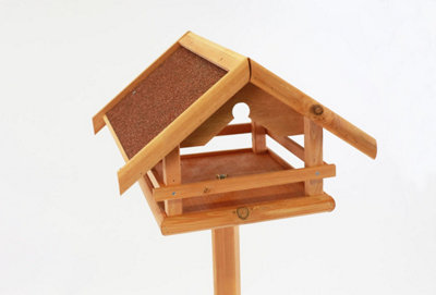 Easipet Wooden Bird Table Feeder for Garden - 3