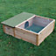 Easipet Wooden Small Pet House for Tortoise/Guinea Pig Hide Shelter with Run