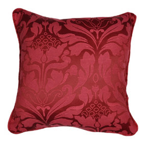 Eastbourne Damask Woven Jacquard Filled Cushion