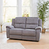 Eastvale 2 Seat Grey Fabric Recliner Sofa