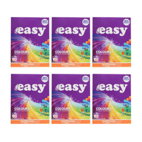 EASY Colours Biological Laundry Powder 884g - Pack of 6