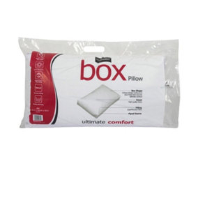 Easy Comfort Box Pillow White (One Size)