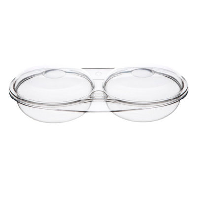 Easy Cook Egg Poacher Clear (One Size)