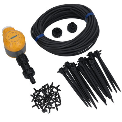 Curated visual reference: Visual Reference: Easy Drip 15 Pot Automatic Off Gardening Watering Kit Micro