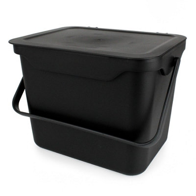 Easy Eco - 5L Compost Caddy - Black