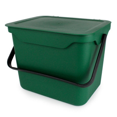 Easy Eco - 5L Compost Caddy - Green