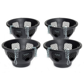 Easy Fill Hanging Baskets Set of 4 x 12' Baskets