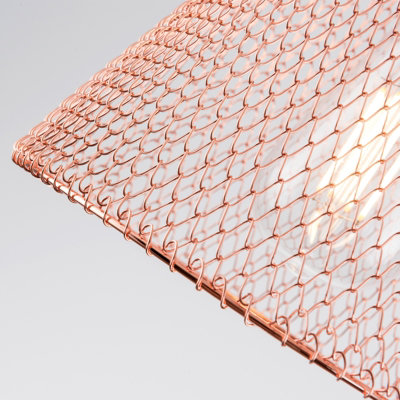 Easy Fit Compact Vintage Metal Lampshade Copper Finish, 3 Different ...