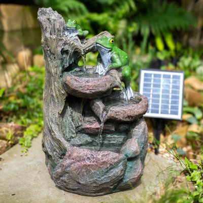 Photo inspiration: Gallery Detail: Easy Fountain Frog Pools Natural Self Contained Solar Water Fountain
