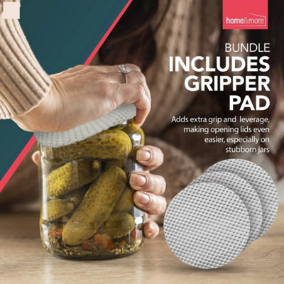 Easy Grip 4 in 1 Jar Opener Gripper Multi Tool