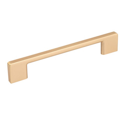 EASY - kitchen, bedroom and office cabinet door handle, 160mm, gold