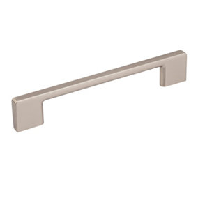EASY - kitchen, bedroom and office cabinet door handle, 160mm, inox (brushed steel)