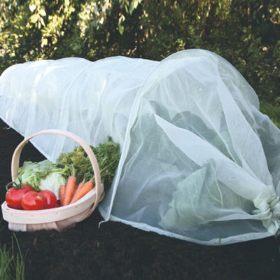 Easy Micromesh Garden Growing Tunnel Polytunnel Giant 300x60x45cm