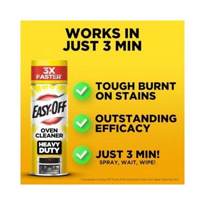Easy Off Heavy Duty Deep Clean Oven Cleaner Spray 428ml