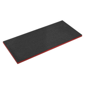 Easy Peel Shadow Foam Red/Black make your own tool tray inserts 1200 x 550 x 30mm (SF30R)