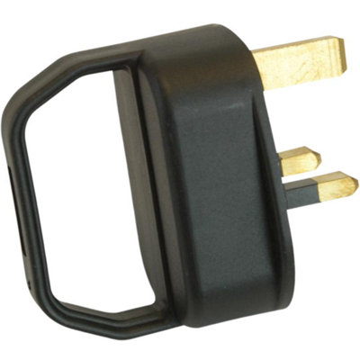 Easy Pull Plug 13A Black Pack 1