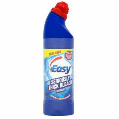Easy Seriously Thick Bleach Original 750ml (Pack of 3)
