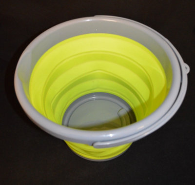 Kikkerland Collapsible Bucket Yellow