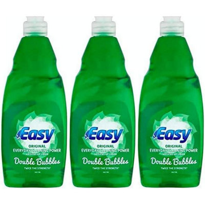 Easy Washing Up Liquid Original, 500 ml (Pack of 3)